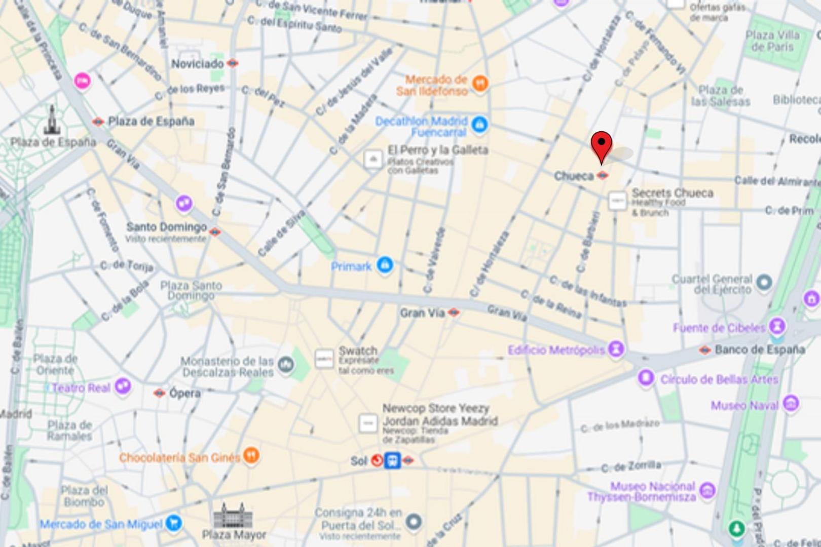 Pequeno Rincon Para 3, En Plaza De Chueca มาดริด ภายนอก รูปภาพ